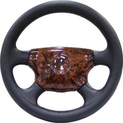 EZGO - Steering Wheel Kit - New Style - Woodgrain
