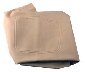 Club Car DS - Seat Bottom Cover - White (2000-up)