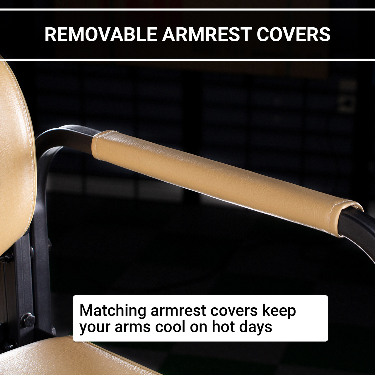 MODZ® Flip4 Yamaha Golf Cart Rear Seat Kit (Choose Color & Model)