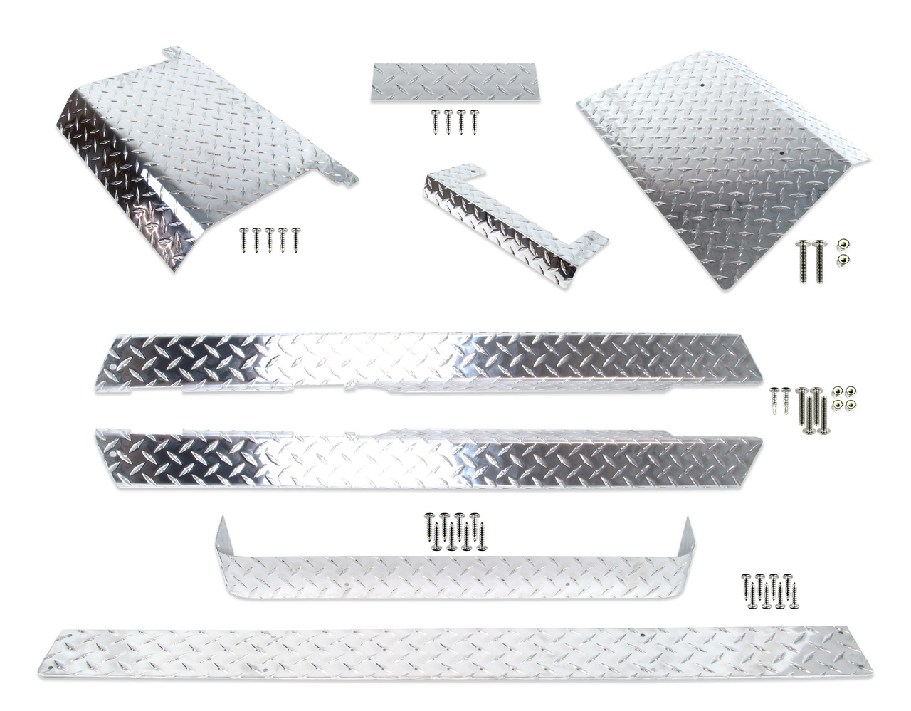 EZGO TXT Diamond Plate Full Accessory Kit 1995-2014