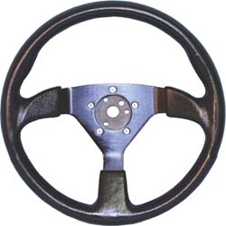Grant Formula 1 Steering Wheel - 3  Black Spoke