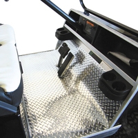 EZGO TXT Diamond Plate Floor Mat Cover 2001.5-Up