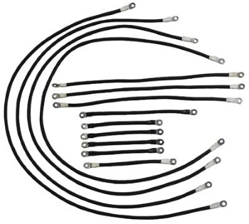 EZGO Series Weld Cable Set - 4 Gauge 600 Volt
