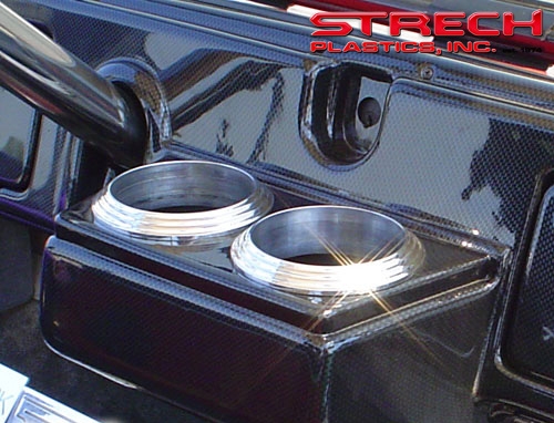 Polished Billet Beauty Rings - Club Car DS (Set of 2)