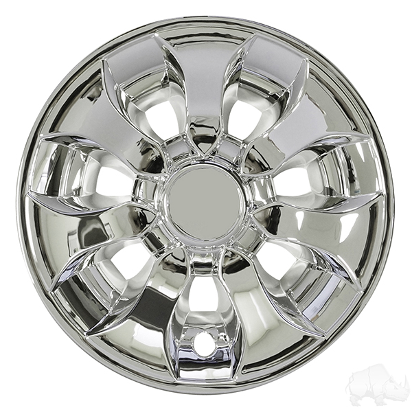Chrome Golf Cart Wheel Cover 