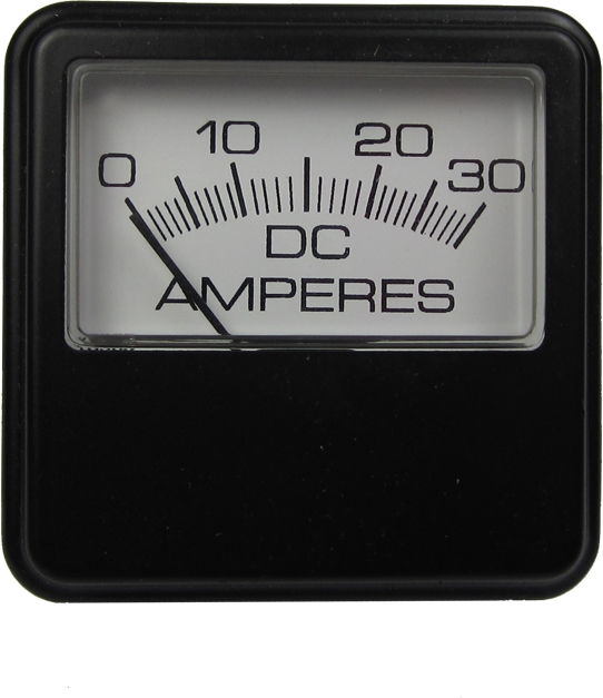 EZGO Ammeter 30 Amp - Corner Mount