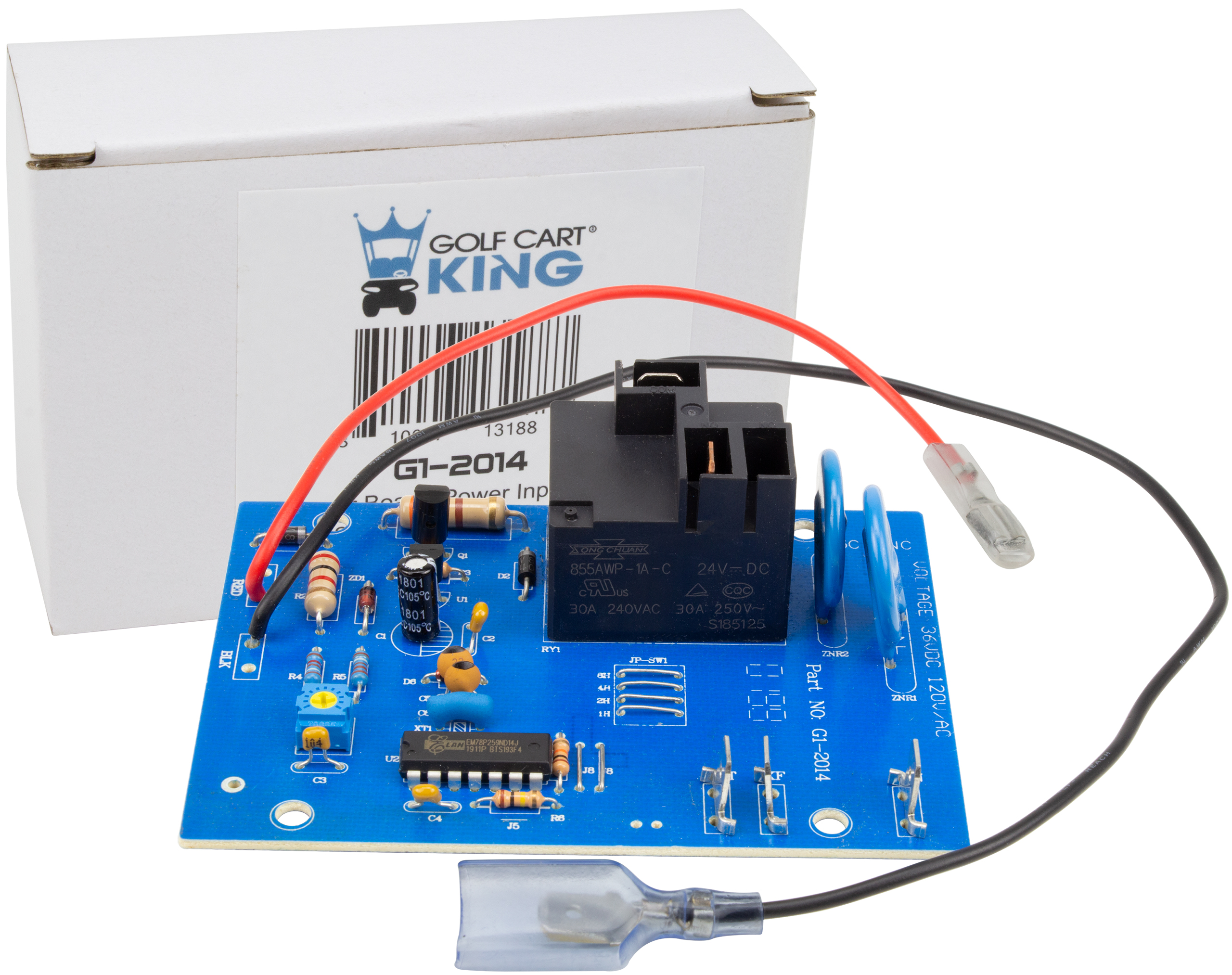 EZGO Powerwise Charger Control Board - Golf Cart Parts