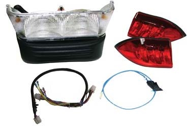 Club Car Precedent Light Kit - Frosted Lens