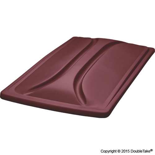 Double Take 80" Long Track Top - Burgundy