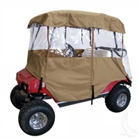Universal Deluxe 4-Sided Golf Cart Enclosure