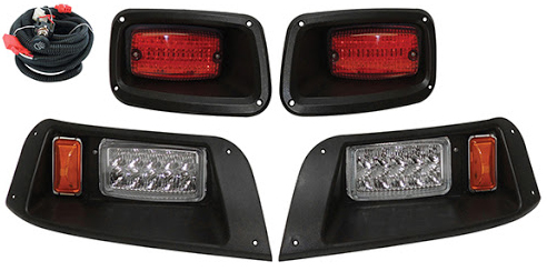 EZGO TXT Complete LED Headlight and Taillight Kit