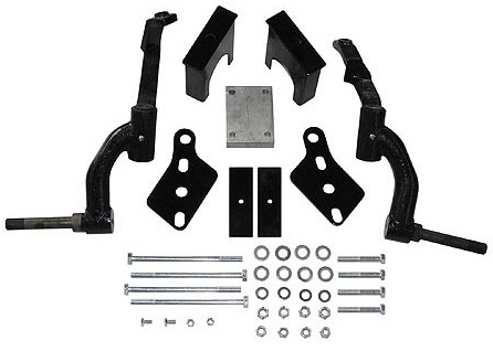 RHOX 6" Spindle Lift Kit Club Car DS Gas 97-03 and 05+, Electric 84-03.5