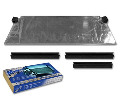 Madjax Tinted Flip Down Windshield for Yamaha Golf Carts