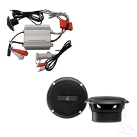 MP3 Kit with Marine Power Amp and 3" Speakers