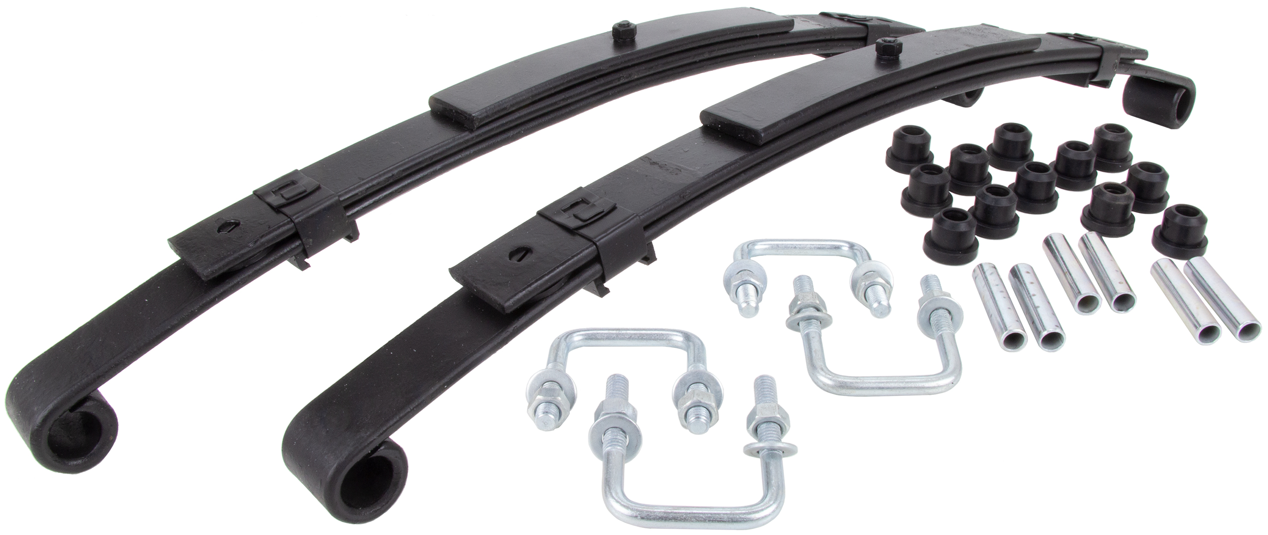 EZGO TXT Rear Heavy Duty Leaf Spring Kit 1994-Up - Three Leaf