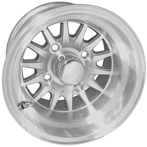 10" RHOX Phoenix Machined Golf Cart Wheel