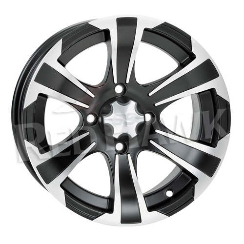 14" ITP SS Alloy SS312, Machined Golf Cart Wheel