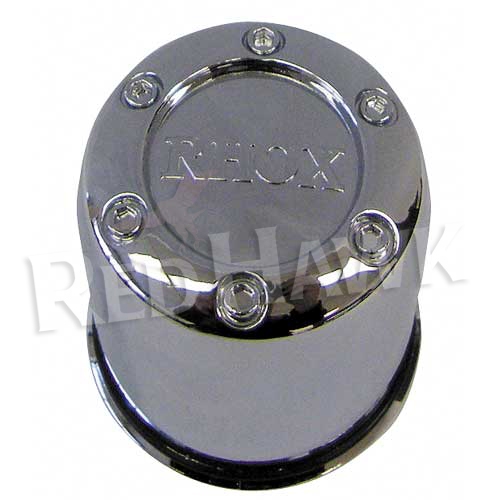 Center Cap, RHOX Chrome Plastic 2.65