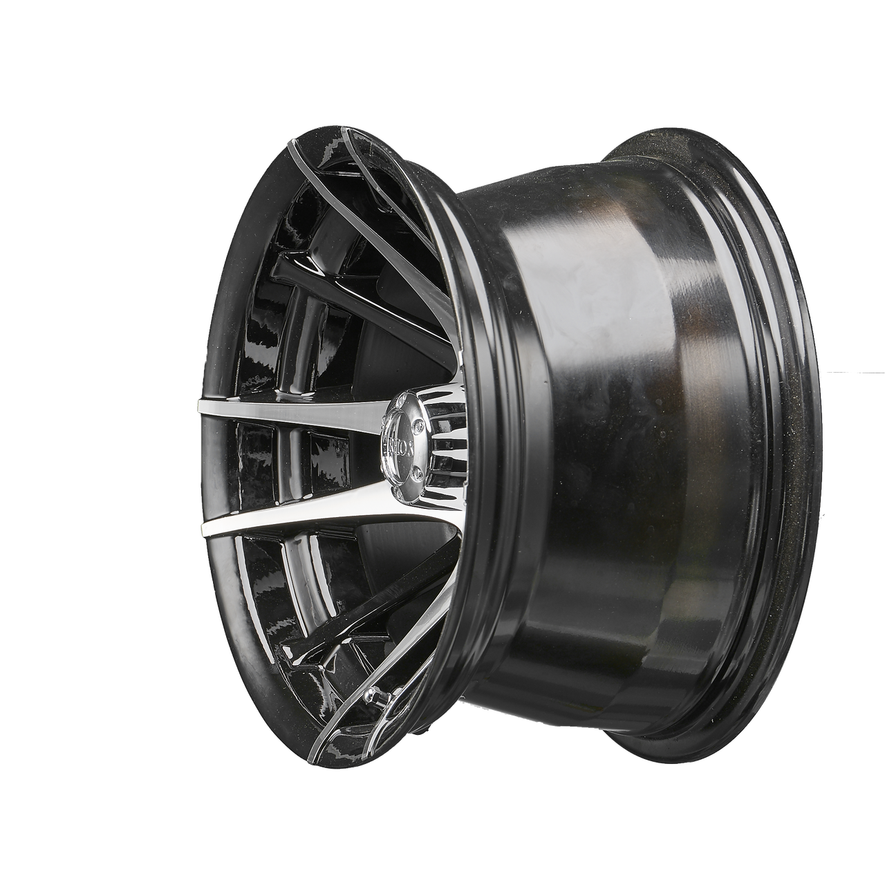 12" RHOX RX101, 12 Spoke Machined Golf Cart Wheel