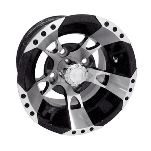 10" RHOX RX190 Machined Golf Cart Wheel