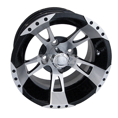12" RHOX RX200 Machined Golf Cart Wheel
