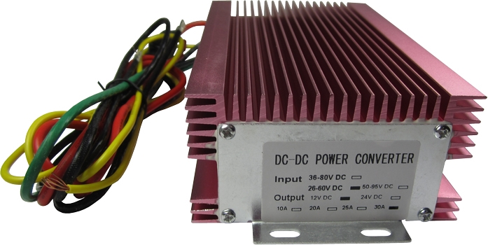 Golf Cart Voltage Reducer 24V-64V to 12V 30 AMP