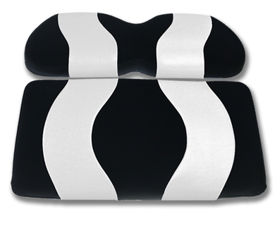 Madjax Two-Tone Wave Rear Seat Covers