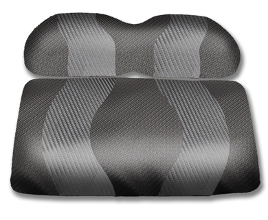 Madjax Two-Tone Wave Rear Seat Covers
