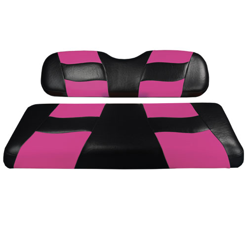 Madjax Two-Tone Riptide Rear Seat Covers For Madjax Gen250-300 Seat Kit W/Deluxe Cushion Assemblies