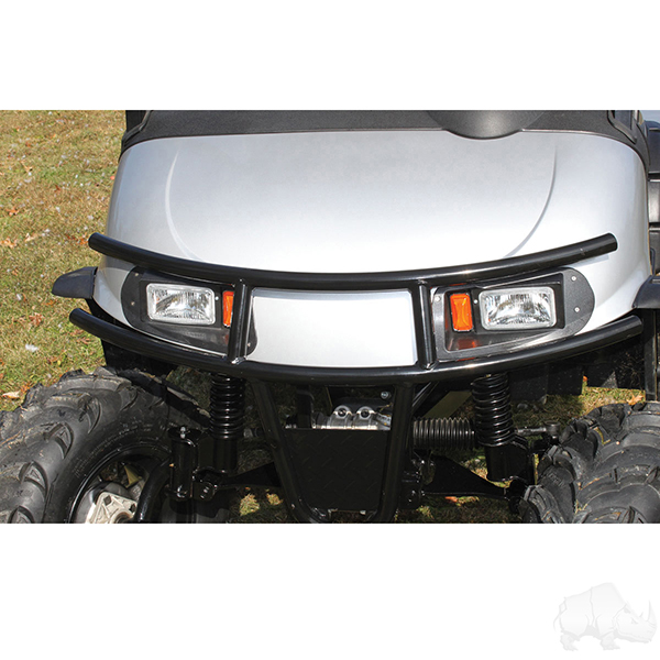 EZGO RXV 2008-2015  Black Powder Coat Brush Guard - RHOX