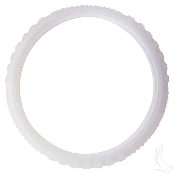Rubber Steering Wheel Cover - Clear
