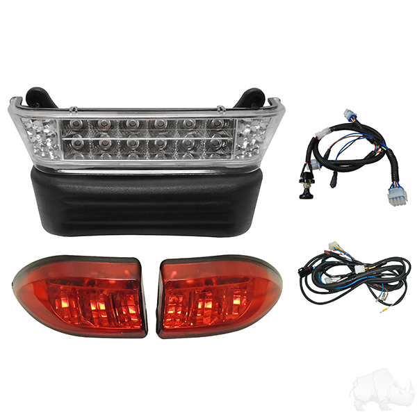 LED Light Bar Kit, Club Car Precedent, Electric 08.5+, 12-48v