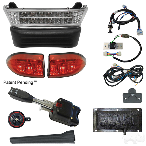 LED Light Bar Kit, Club Car Precedent 08.5+ w/8V