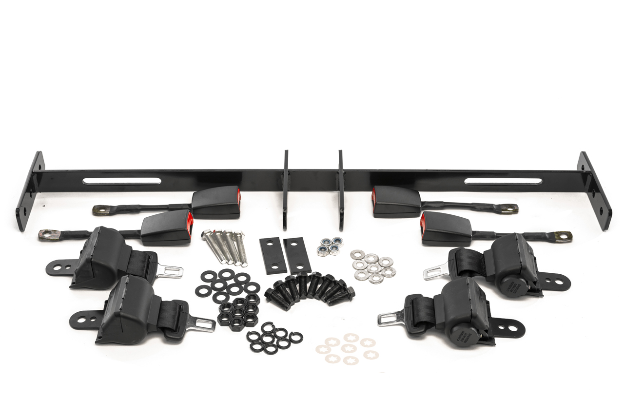 Golf Cart King Universal Golf Cart Retractable Seat Belt Combo (4 Belts)