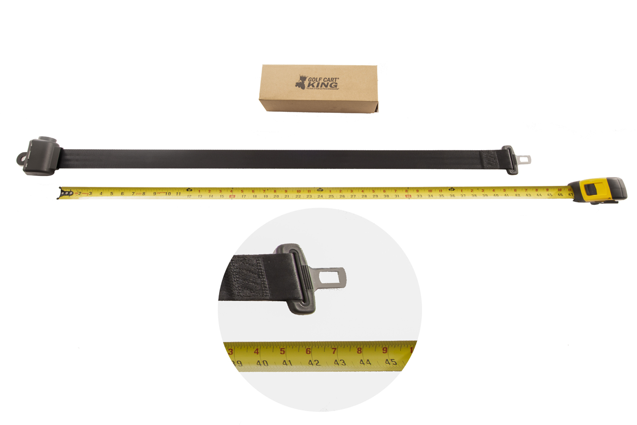 Golf Cart King Universal Golf Cart Retractable Seat Belt Combo (4 Belts)