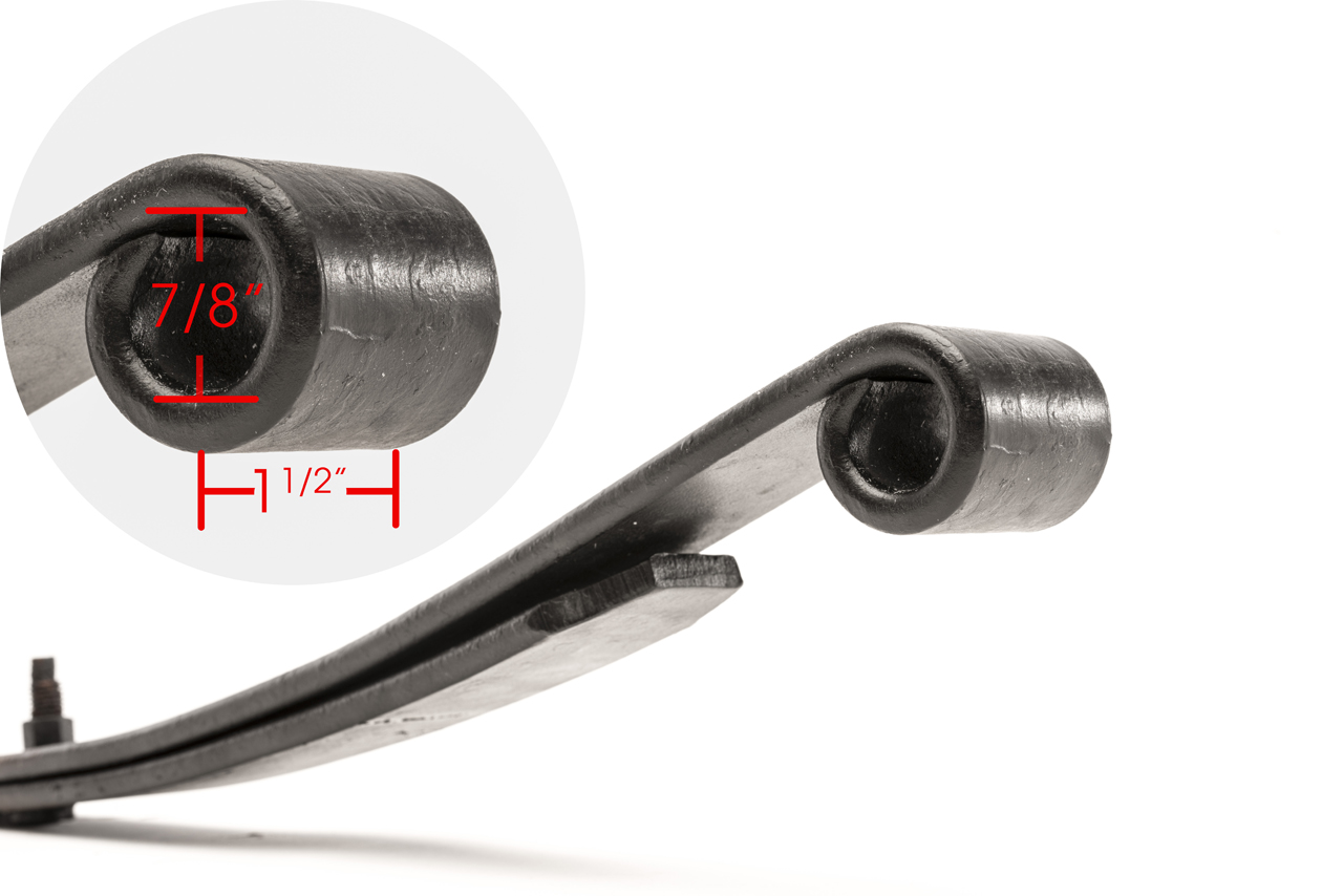 Club Car DS Heavy Duty Front Leaf Spring Kit by MODZ®