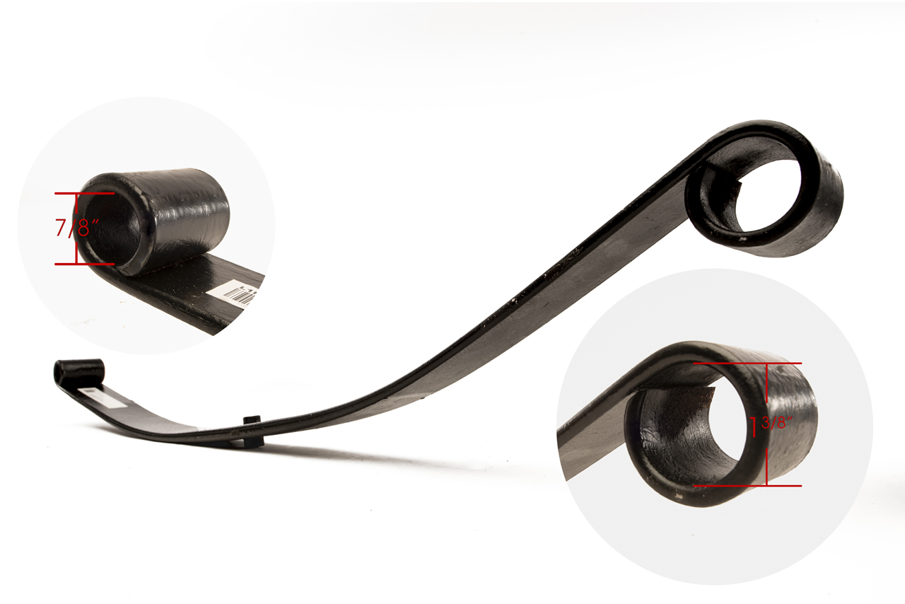 EZGO RXV Rear Heavy Duty Leaf Spring Kit 2008-Up - One Leaf - by MODZ®