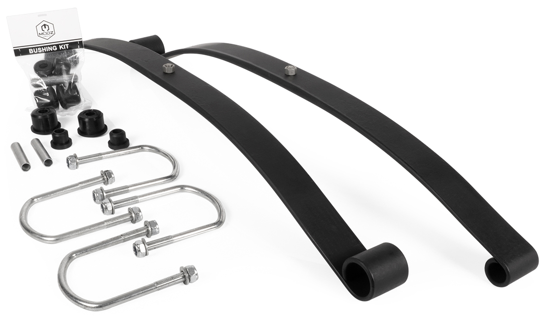 EZGO RXV Rear Heavy Duty Leaf Spring Kit 2008-Up - One Leaf - by MODZ®