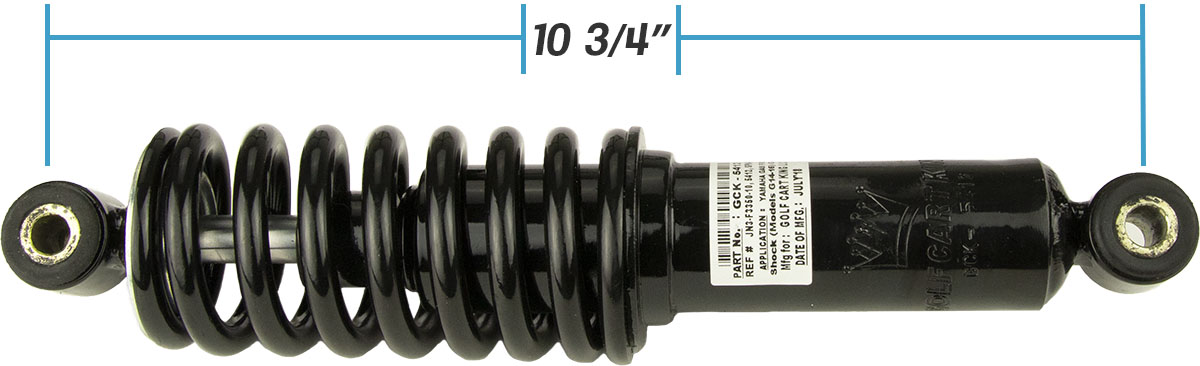 Yamaha G14, G16, G19 Gas or Electric Golf Cart Front Shock