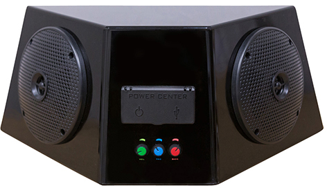RHOX Universal Audio Center With Power Center for Golf Carts