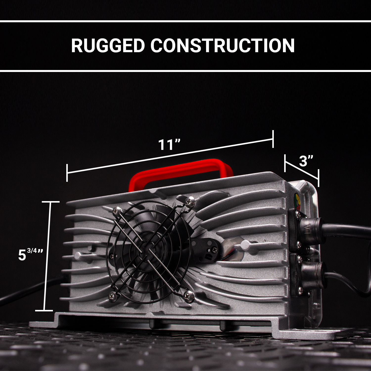 MODZ Max48 - 15 AMP Charger for 48 Volt Golf Carts with Crowfoot Plug - Returned Item