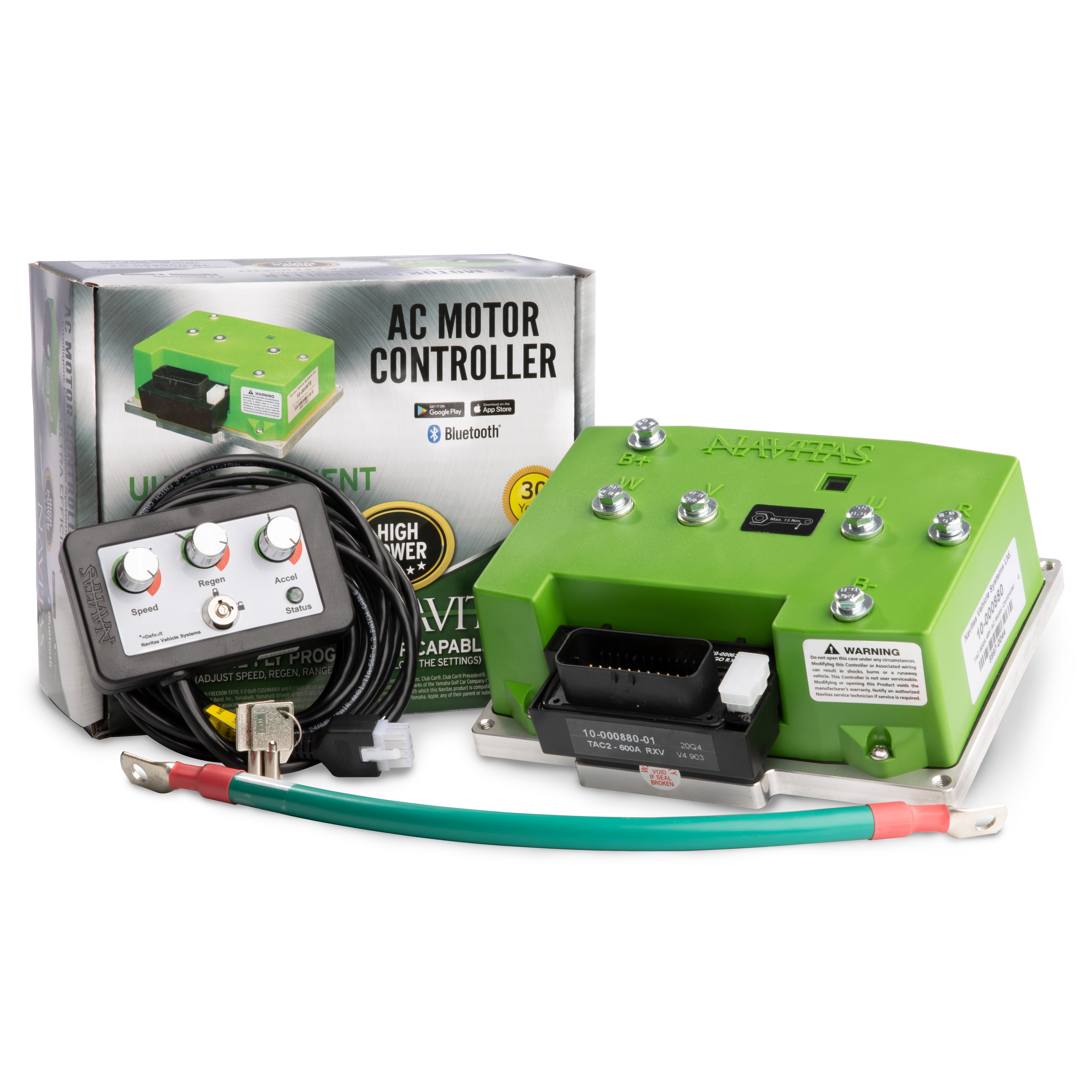 Navitas EZGO RXV AC Controller (600A)  w/ OTF Programmer