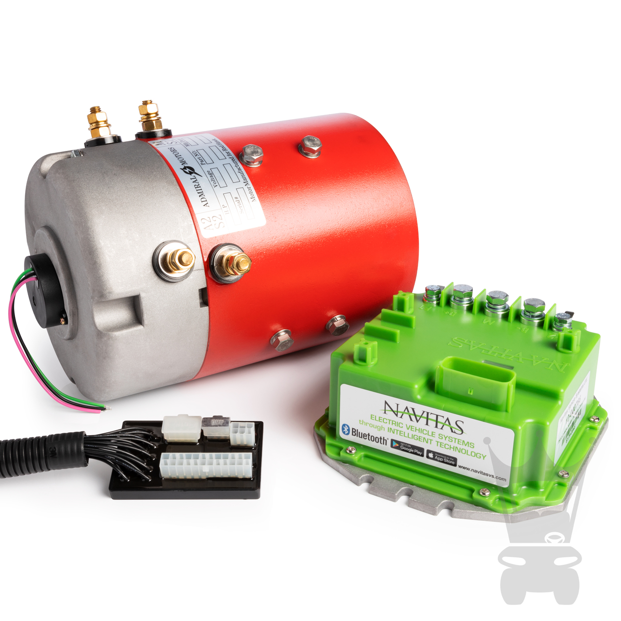 Club Car Navitas & Admiral DC Motor Package (440A)