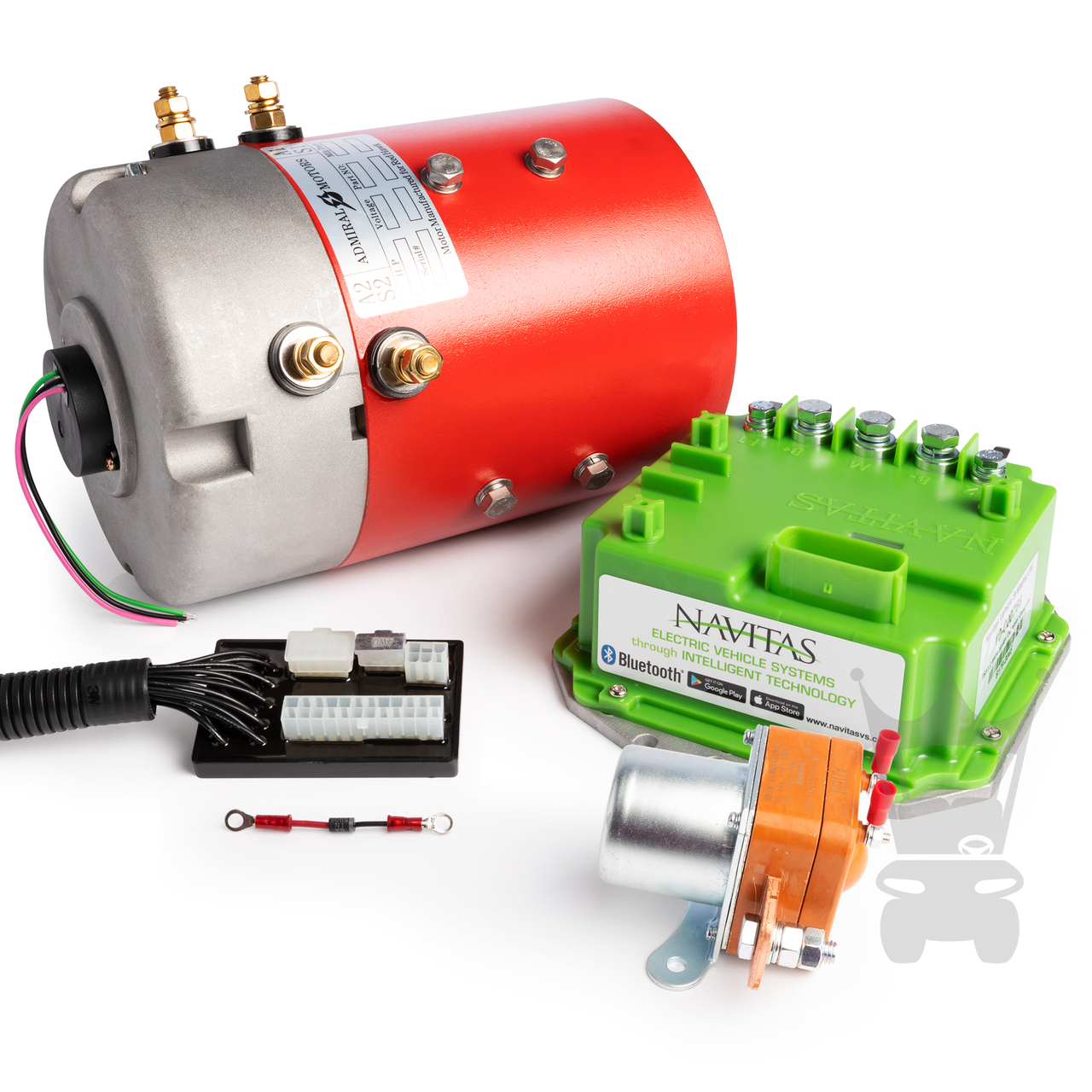 Club Car Navitas & Admiral DC Motor Package (600A)