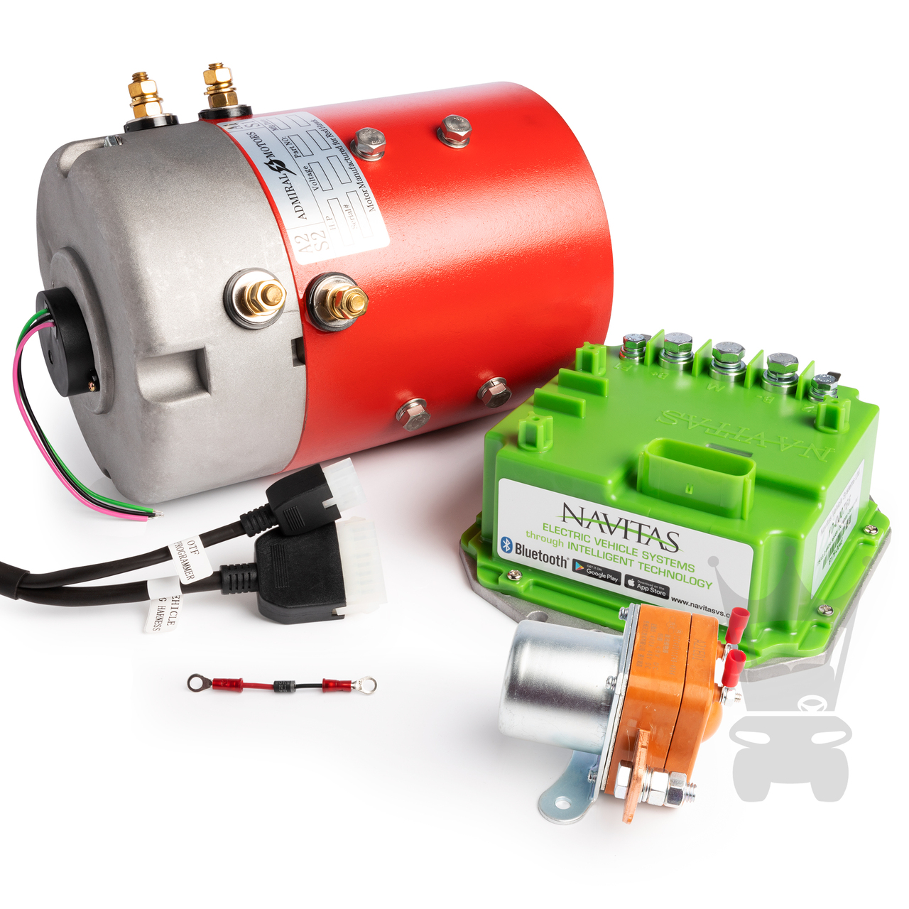 Club Car Navitas & Admiral DC Motor Package (600A)