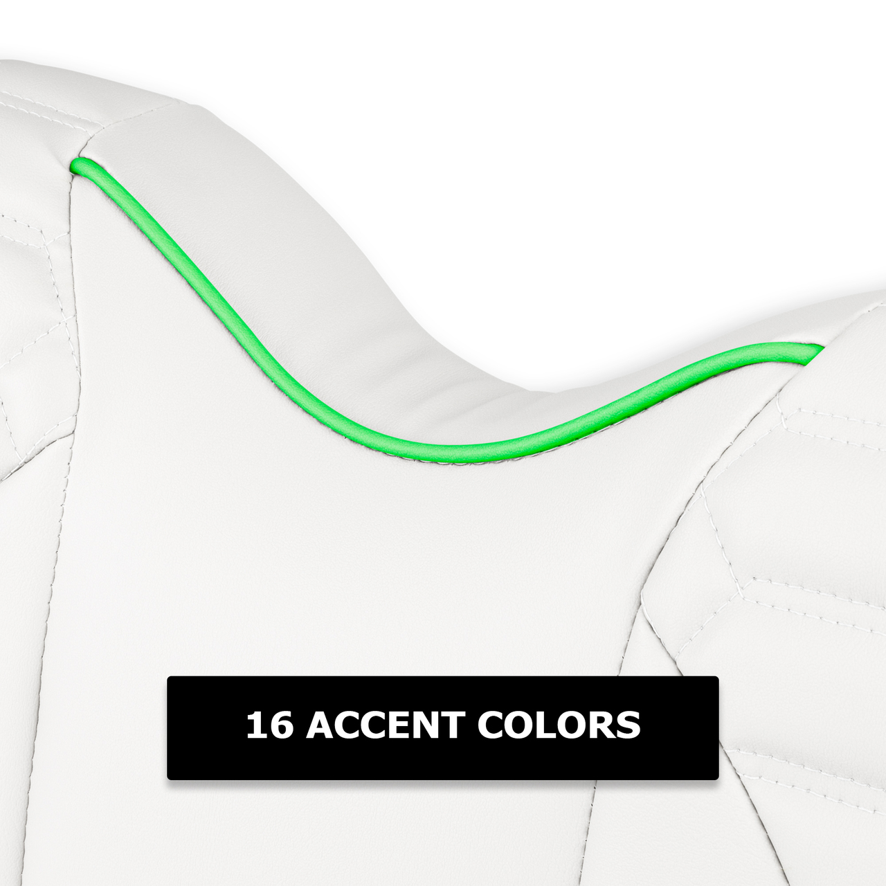 MODZ® FS2 Custom Front Seat -  White Base - Choose Pattern and Accent Colors