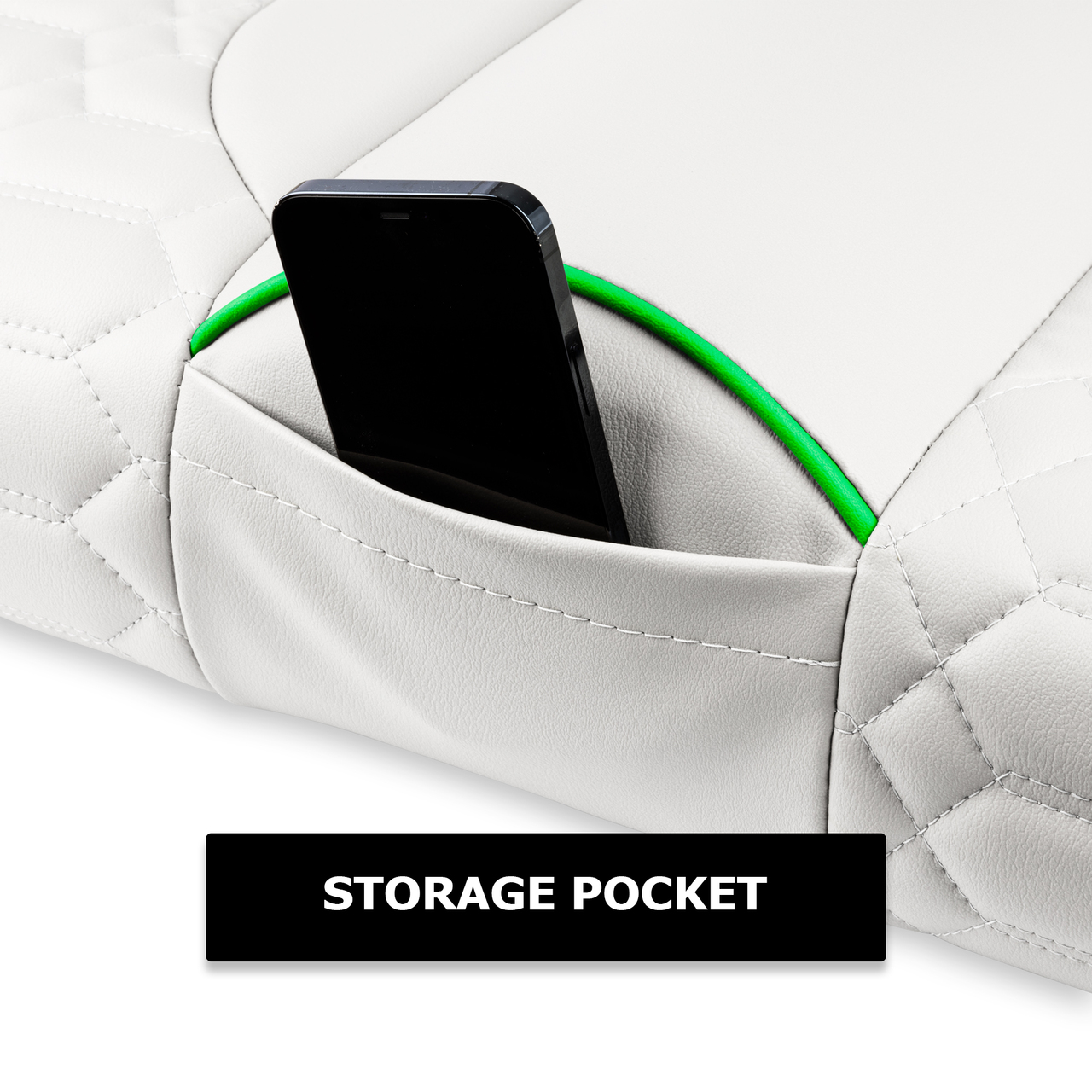 MODZ® FS2 Custom Front Seat -  White Base - Choose Pattern and Accent Colors