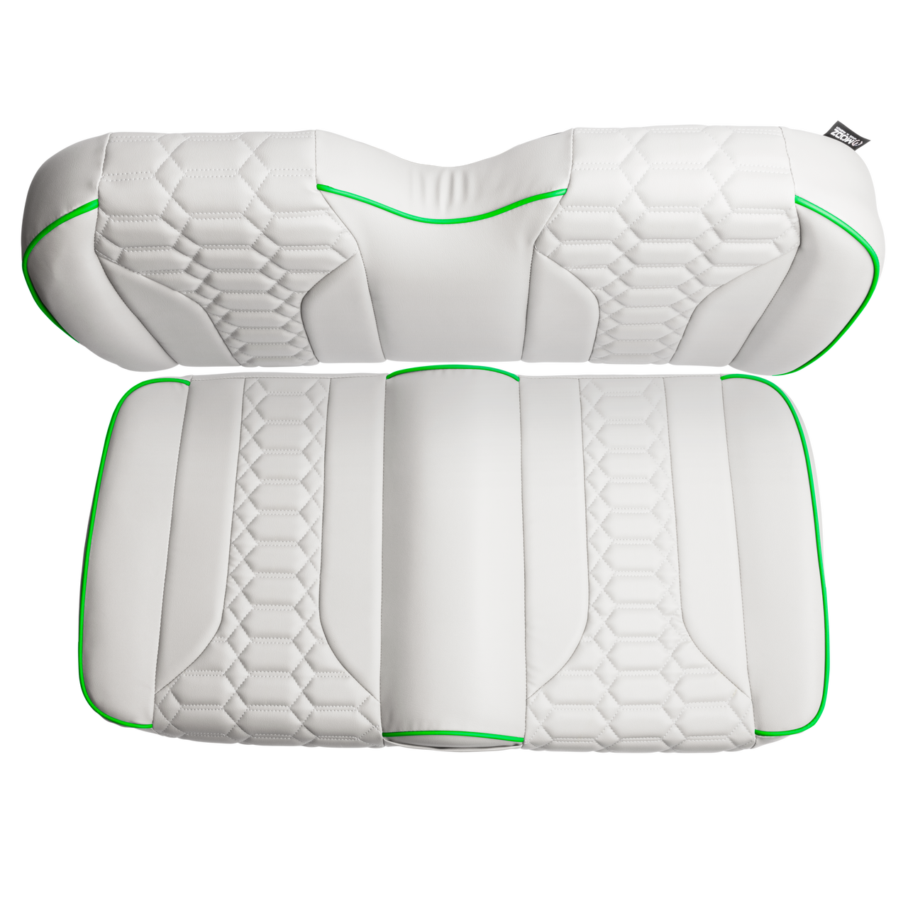 MODZ® FS2 Custom Front Seat -  White Base - Choose Pattern and Accent Colors