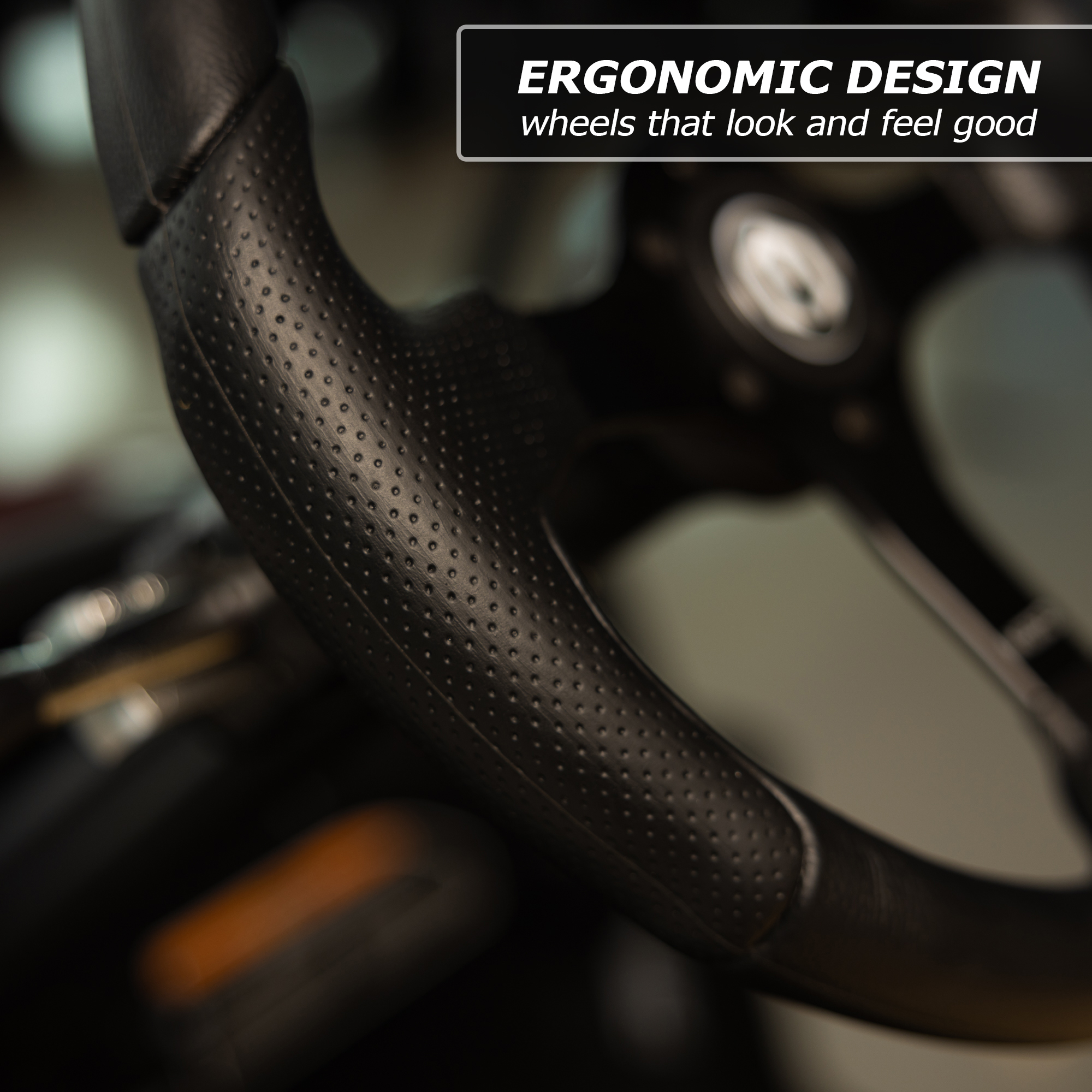 MODZ Driskill Golf Cart Steering Wheel w/Adapter