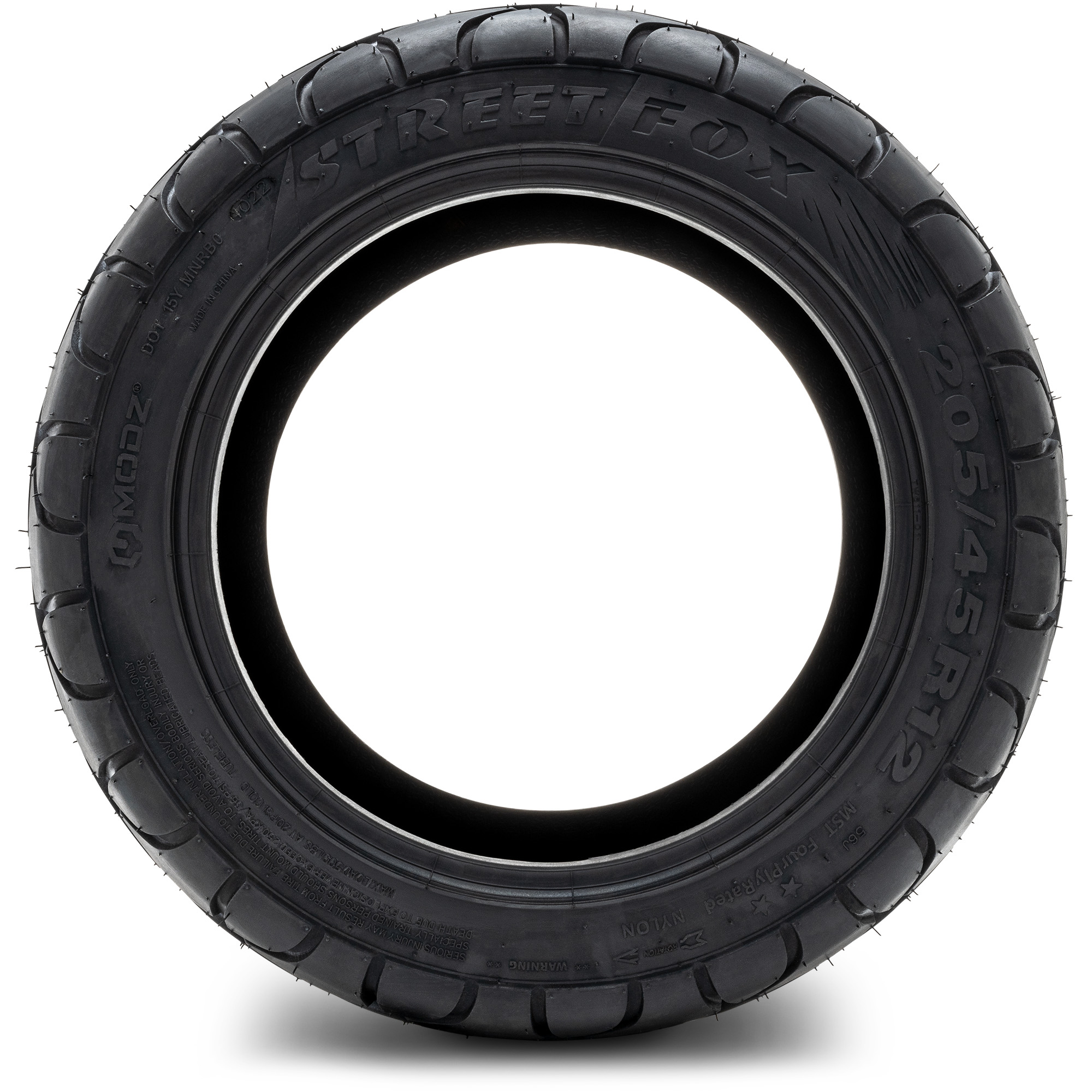 MODZ® Street Fox Radial Golf Cart Tire (245/45-12)